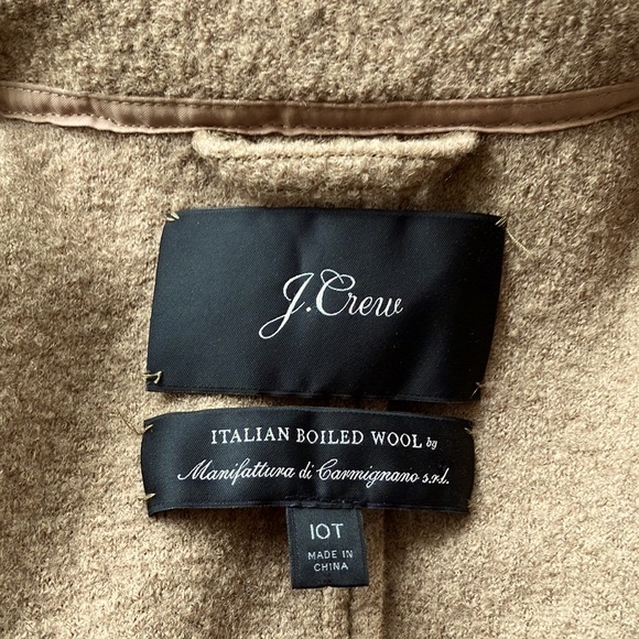 J Crew Daphne Italian Boiled Wool Coat - Picture 5 of 11